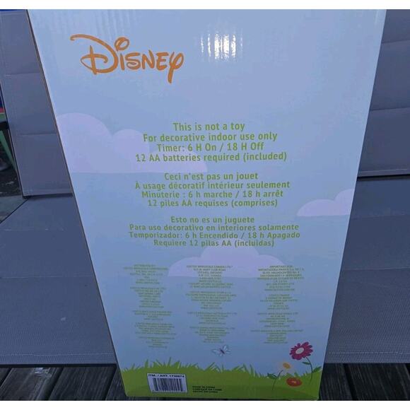 Disney Musical Light-up Easter Spring Village 13-piece Holiday Set NEW - Picture 4 of 11